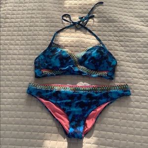 VS PINK tie dye bikini